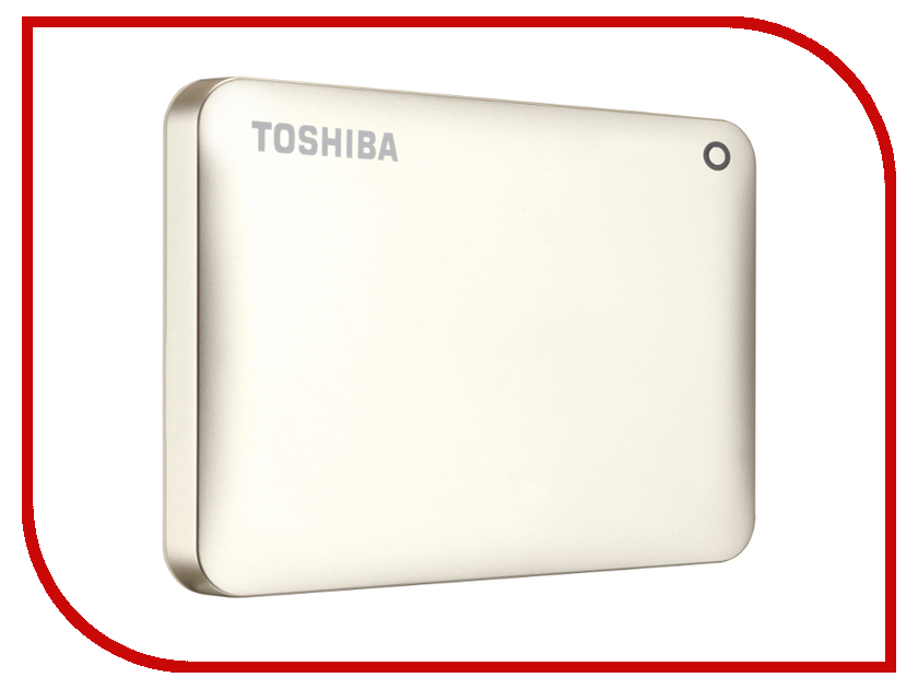   Toshiba Canvio Connect II 3Tb Satin Gold HDTC830EC3CA