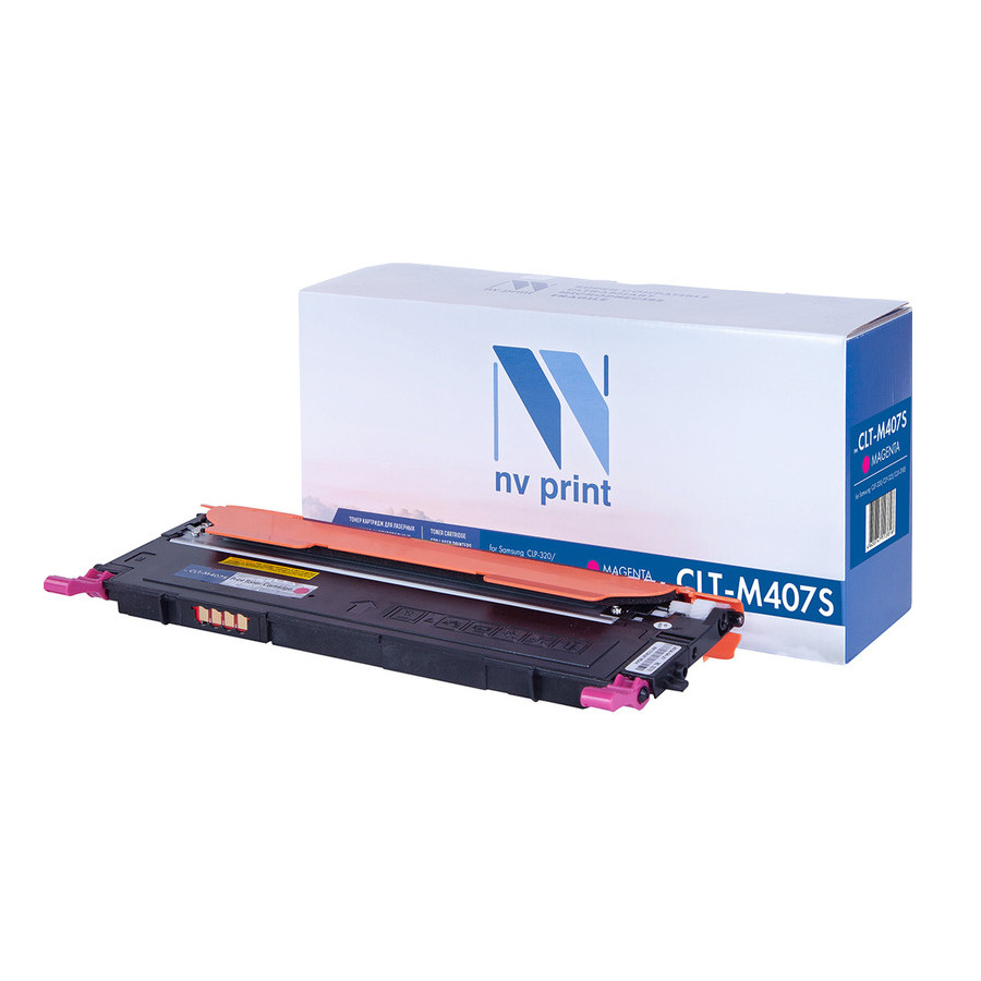  Картридж NV Print CLT-M407S Magenta для Samsung CLP-320/325/320N/325W/CLX-3185/N/FN/FW