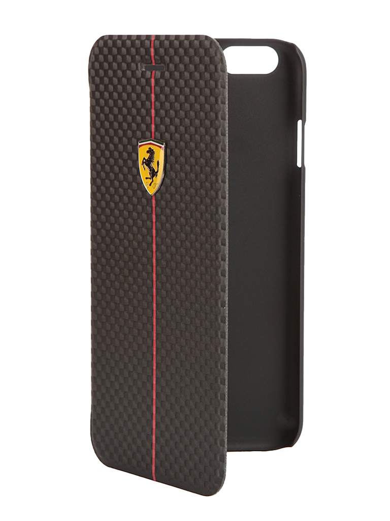  CG Mobile Ferrari Formula One Booktype  APPLE iPhone 6 Black FEFOCFLBKP6BL<br>