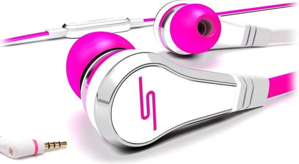  Гарнитура SMS Audio Street by 50 Wired Earbuds Pink SMS-EB-PNK