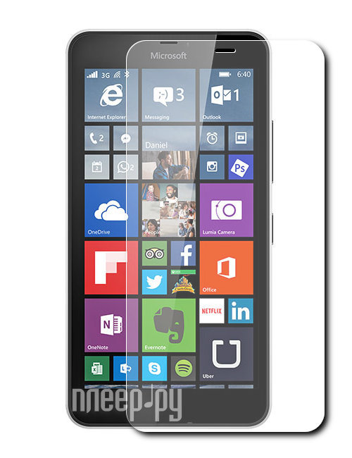  Аксессуар Защитная пленка Nokia Lumia 640 XL/640 XL Dual Sim Aksberry прозрачная