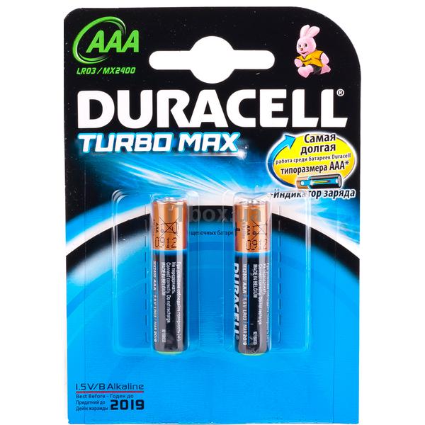 Duracell Батарейка AAA - Duracell Turbo MAX LR03-MN2400 / MX2400 (2 штуки)