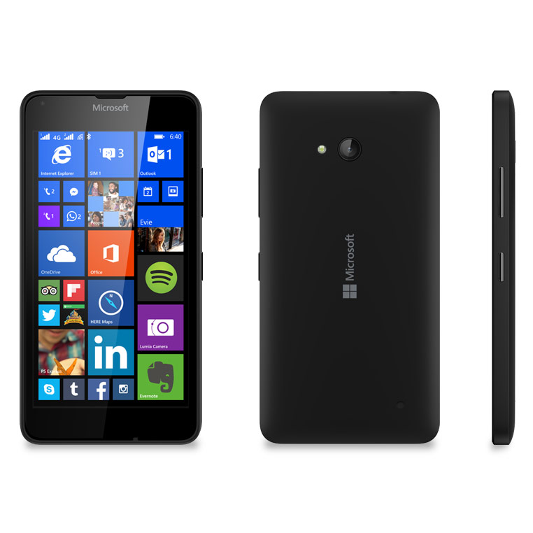 Microsoft 640 Lumia 3G Dual Sim Black