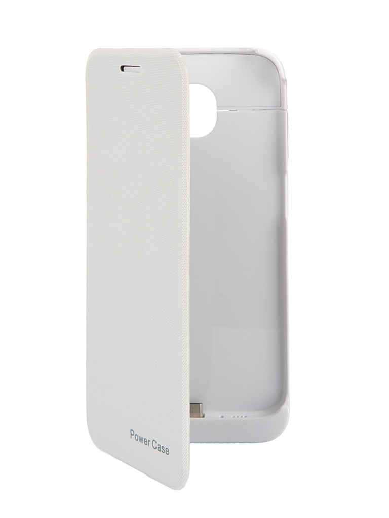  Аксессуар Чехол с аккумулятором Samsung Galaxy S6/S6 Edge 4200mAh Palmexx White PX/SAM S6 EXT BK WH