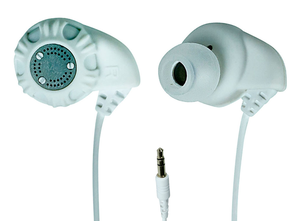  Monoprice Enhanced Bass Earphones Hi-Fi 9963 White