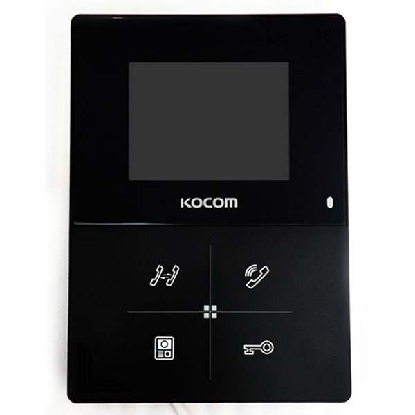  Видеодомофон Kocom KCV-401EV Black