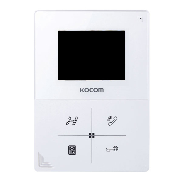  Видеодомофон Kocom KCV-401EV White