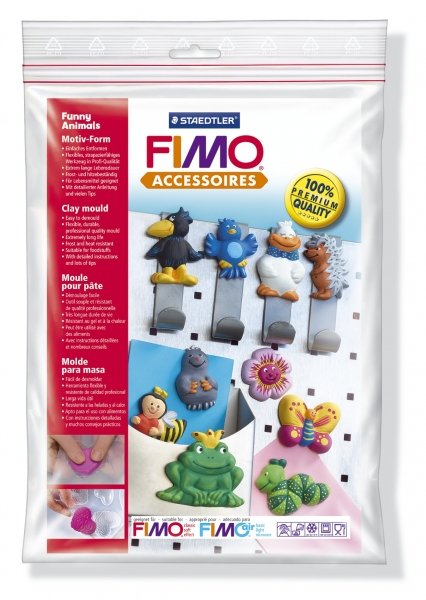 FIMO - Набор для творчества FIMO Формы для литья Забавные животные