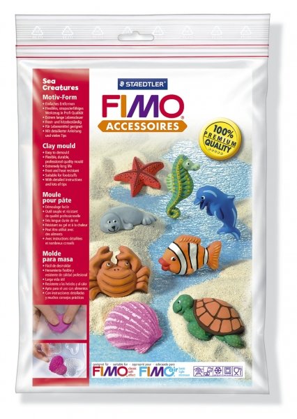  Набор FIMO Формы для литья Морские существа
