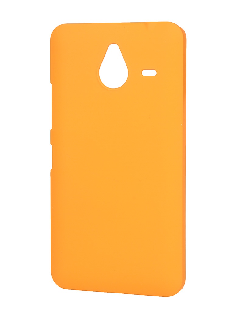 Pulsar Аксессуар Чехол-накладка Microsoft Lumia 640 XL Pulsar Clipcase PC Soft-Touch Orange PCC0080