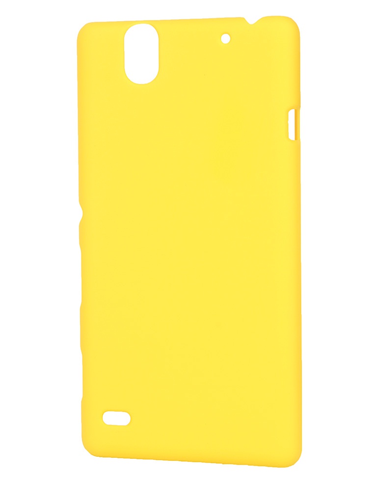 Pulsar Аксессуар Чехол-накладка Sony C4 Pulsar Clipcase PC Soft-Touch Yellow PCC0092