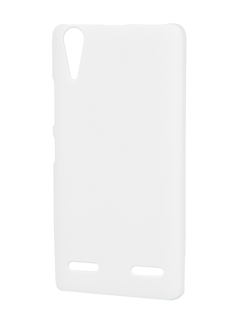 Pulsar Аксессуар Чехол-накладка Lenovo A6000 Pulsar Clipcase PC Soft-Touch White PCC0061