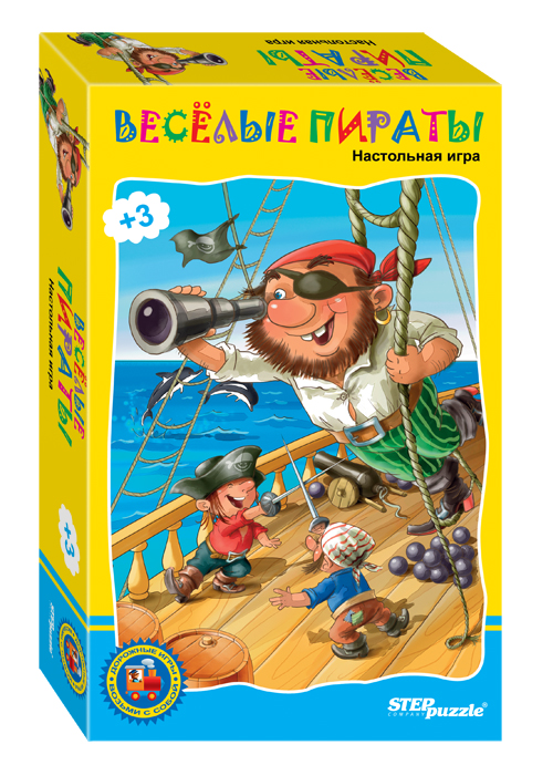 STEPpuzzle - Настольная игра STEPpuzzle Дорожные игры Веселые пираты