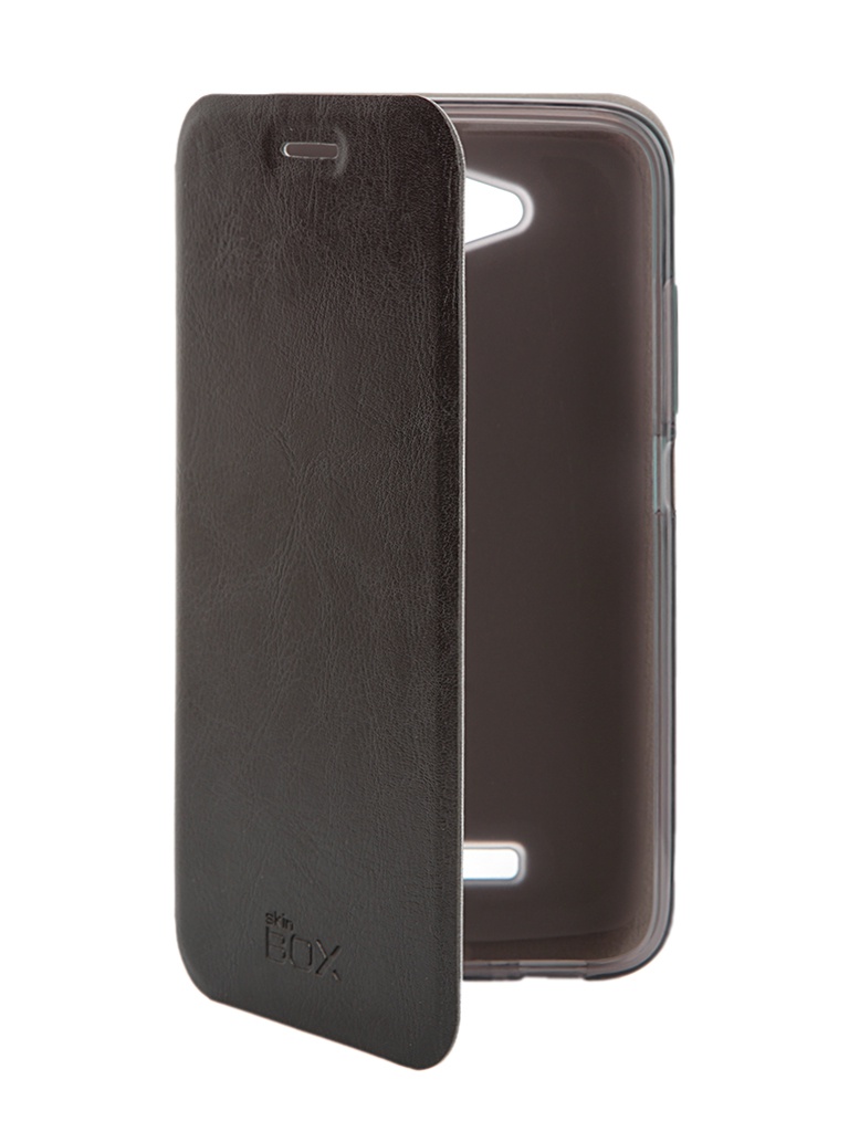  Аксессуар Чехол HTC Desire 616 SkinBox Lux DS Black T-S-HD616-003