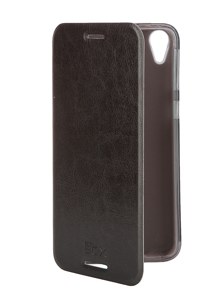  Аксессуар Чехол HTC Desire 820 SkinBox Lux Black T-S-HD820-003