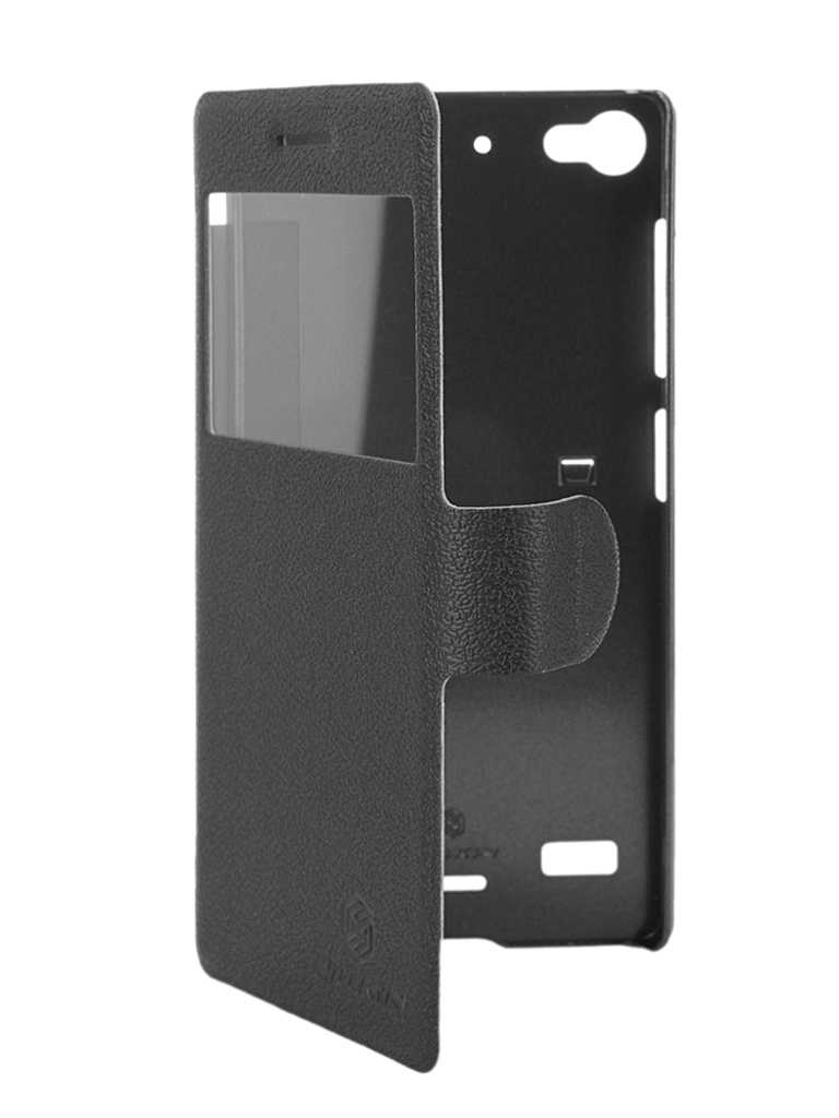  Аксессуар Чехол Lenovo Vibe X2 Nillkin Fresh Series Leather Case Black T-N-LVX2-001