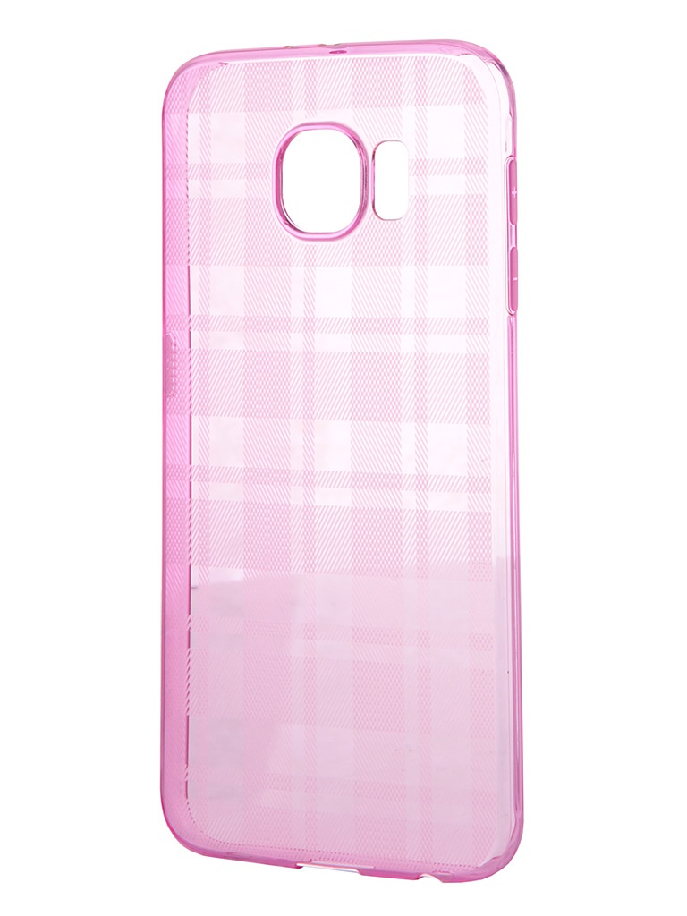  Аксессуар Чехол Samsung Galaxy S6 MOMAX Trendy Soft Case Pink CCSAS6BP