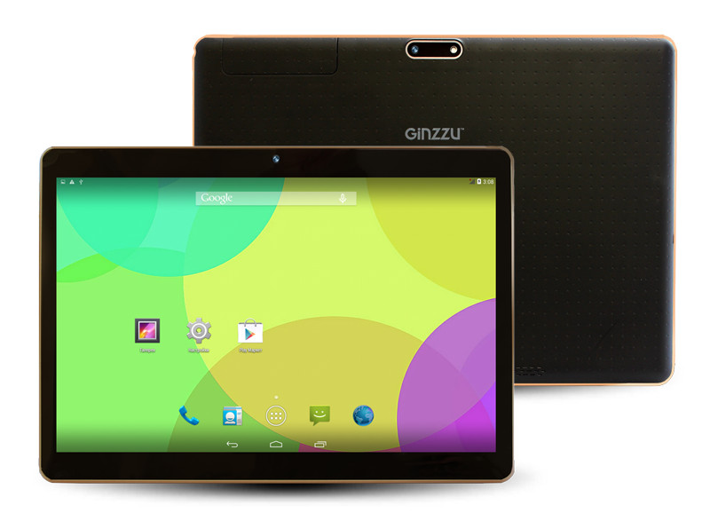 Ginzzu GT-X870 Black MediaTek MT8382 1.3 GHz/1024Mb/8Gb/3G/Wi-Fi/Bluetooth/Cam/9.6/1280x800/Android