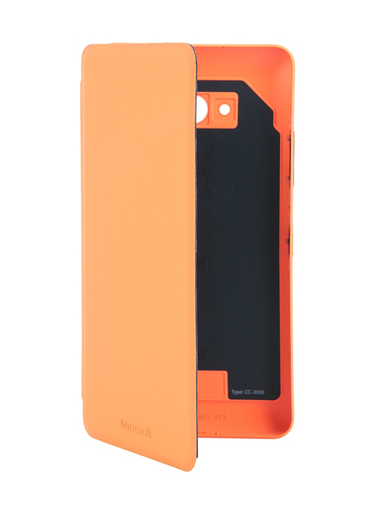 Nokia Аксессуар Чехол-книжка Nokia Lumia 640 Orange CC-3089
