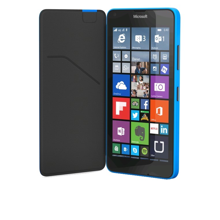 Nokia Аксессуар Чехол-книжка Nokia Lumia 640 Blue CC-3089