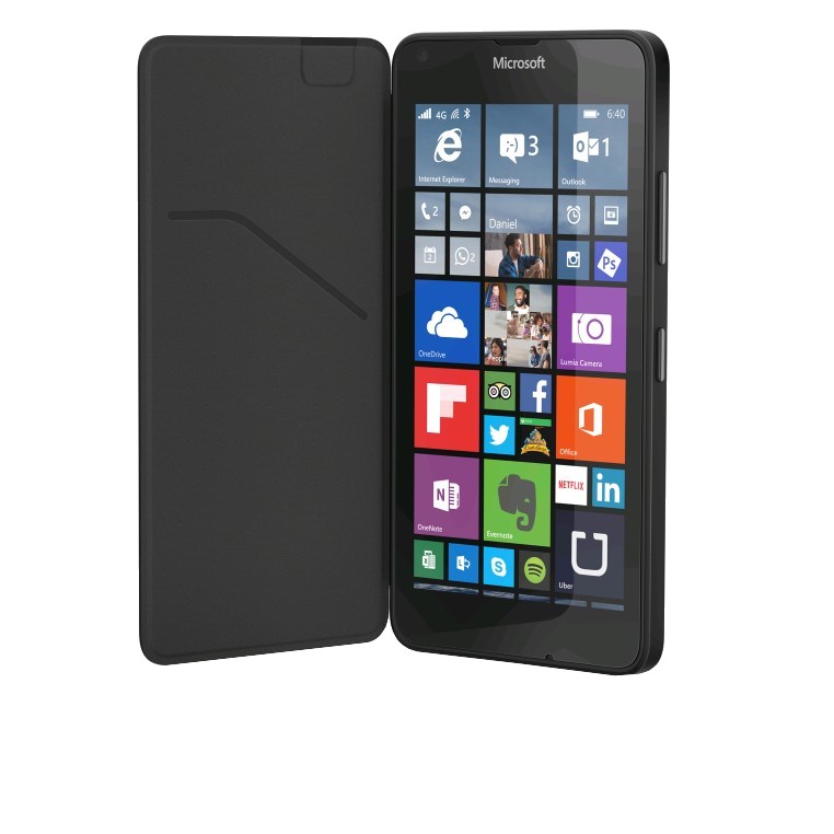 Nokia Аксессуар Чехол-книжка Nokia Lumia 640 Black CC-3089