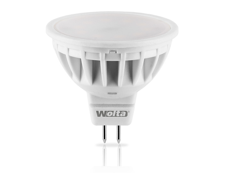Wolta - Лампочка Wolta LED LED-MR16/5W/4000K/GU5.3 25SMR16-220-5GU5.3-S