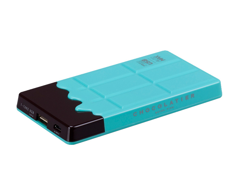  Аккумулятор MOMAX iPower Chocolatier 7000 mAh Turquoise