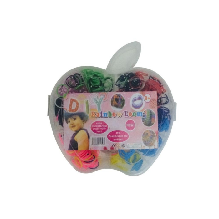 DIY - Набор для творчества DIY Loom Bands Маленькое яблоко / Mini Apple Set K-14