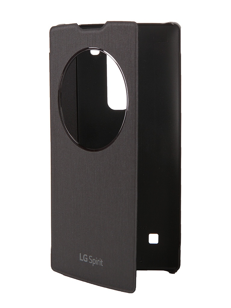 LG Аксессуар Чехол-книжка LG Spirit H422 Quick Window Black CCF-595.AGRATB