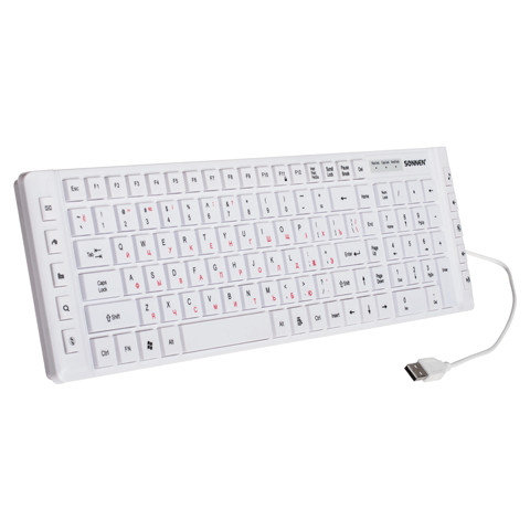  Клавиатура SONNEN KB-M550 White 511280