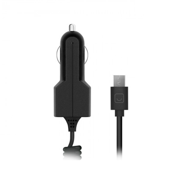  Зарядное устройство Prime Line micro USB 2100 mA Black автомобильное 2209