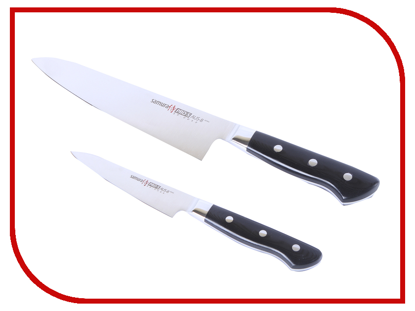 Набор ножей Samura PRO-S SP-0210/G-10