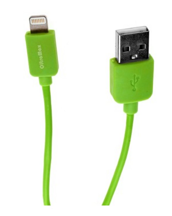 Oltramax Аксессуар OltraMax USB 2.0 to Lightning 1m Light Green OM-K-00060