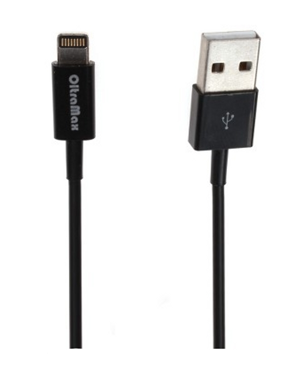 Oltramax Аксессуар OltraMax USB 2.0 to Lightning 1m Black OM-K-00052