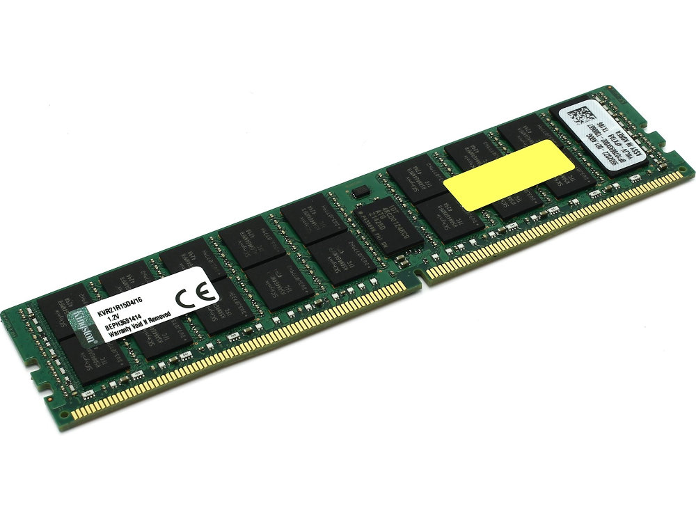 Kingston PC4-17000 DIMM DDR4 2133MHz CL15 - 16Gb KVR21R15D4/16