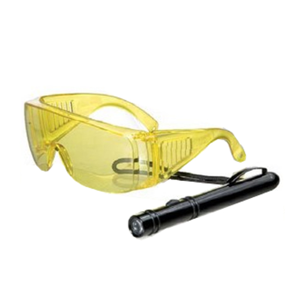  Аксессуар Elditex 6500-RK1244 Набор ультрафиолетовая лампочка и очки