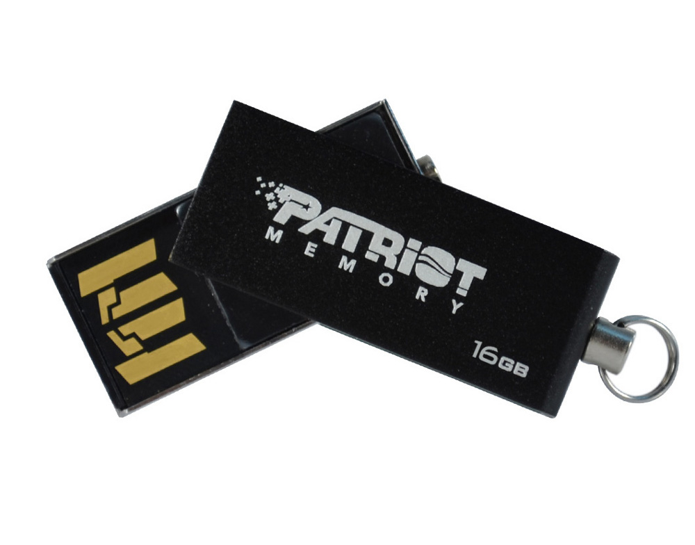  16Gb - Patriot LIFESTYLE SWING Black USB 2.0 PSF16GSBUSB