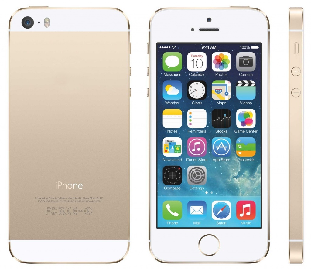 Apple iPhone 5S - 16Gb Gold FF354RU/A восстановленный