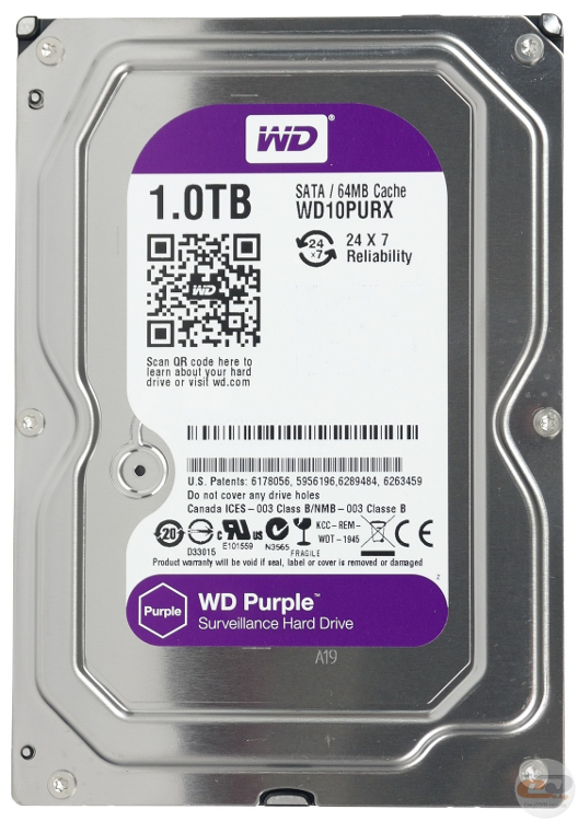Western Digital 1Tb - Western Digital WD Purple WD10PURX