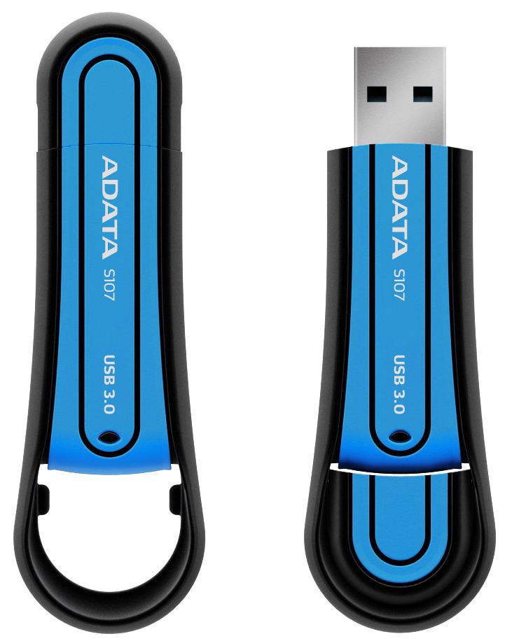 A-Data 128Gb - A-Data S107 USB 3.0 Blue AS107-128G-RBL