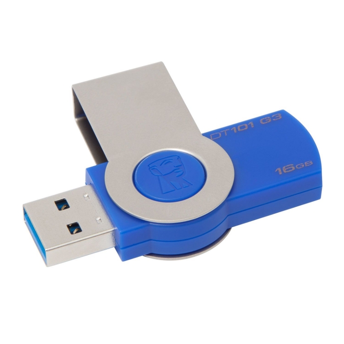 Kingston 16Gb - Kingston DataTraveler 101 G3 USB 3.0 Blue DT101G3/16Gb