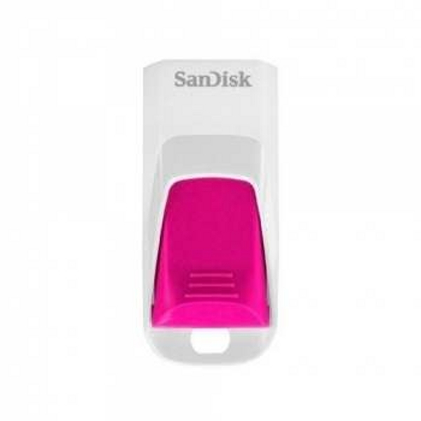 SanDisk 8Gb - SanDisk Cruzer Edge CZ51W USB 2.0 White-Pink SDCZ51W-008G-B35P