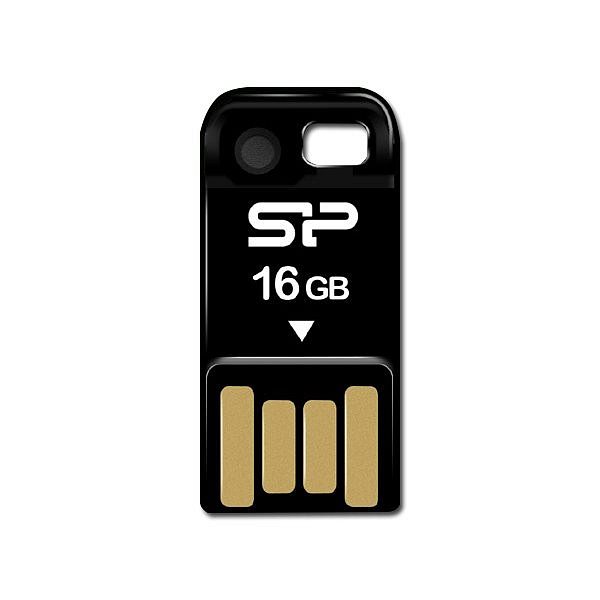 Silicon Power 16Gb - Silicon Power Touch T02 USB 2.0 Black SP016GBUF2T02V1K