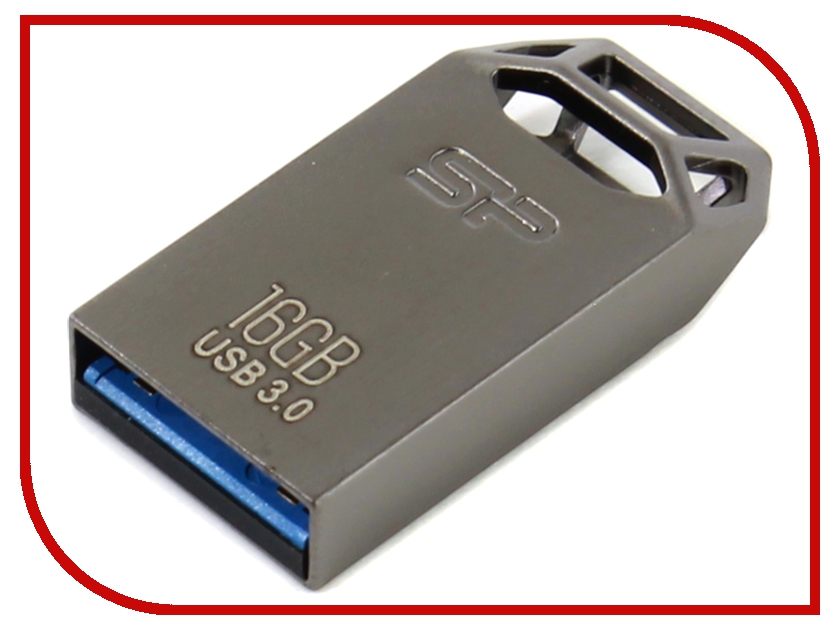 USB Flash Drive (флешка) SP016GBUF3J50V1T  USB Flash Drive 16Gb - Silicon Power Jewel J50 USB 3.0 Metal SP016GBUF3J50V1T