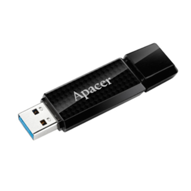 Apacer 64Gb - Apacer Handy Steno AH352 USB 3.0 Black AP64GAH352B-1