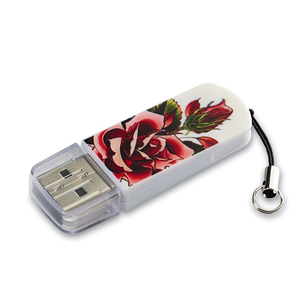 Verbatim 16Gb - Verbatim Mini Tattoo Edition USB 2.0 Rose 49885