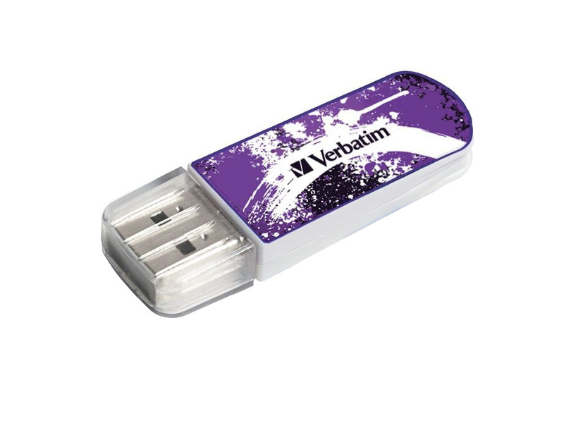 Verbatim 8Gb - Verbatim Mini Graffiti Edition USB 2.0 Violet 98164