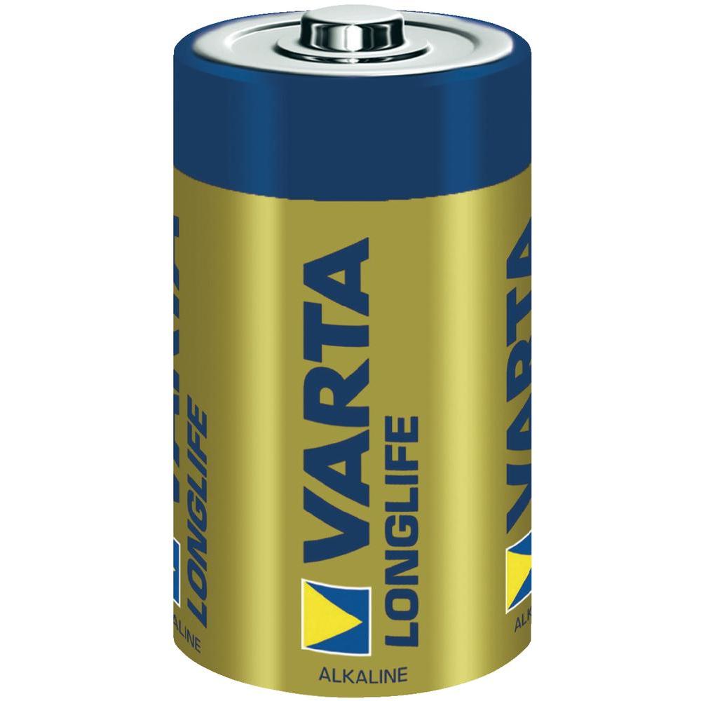 Батарейка D - Varta Longlife 4120 LR20 (2 штуки) 12816