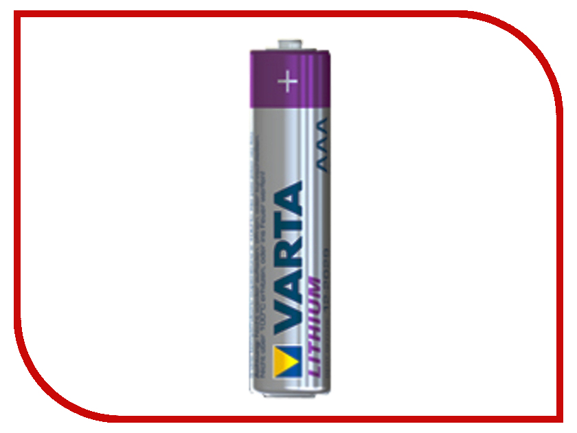 AAA - Varta Professional Lithium 6103 FR03 (2 ) 09573