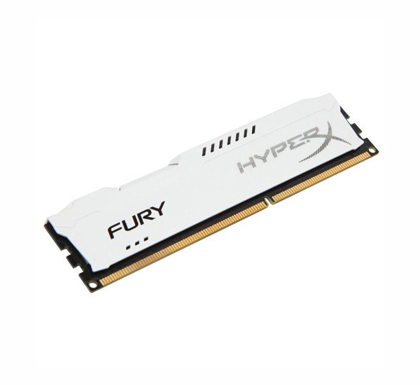 Kingston HyperX Fury White PC3-12800 DIMM DDR3 1600MHz CL10 - 4Gb HX316C10FW/4
